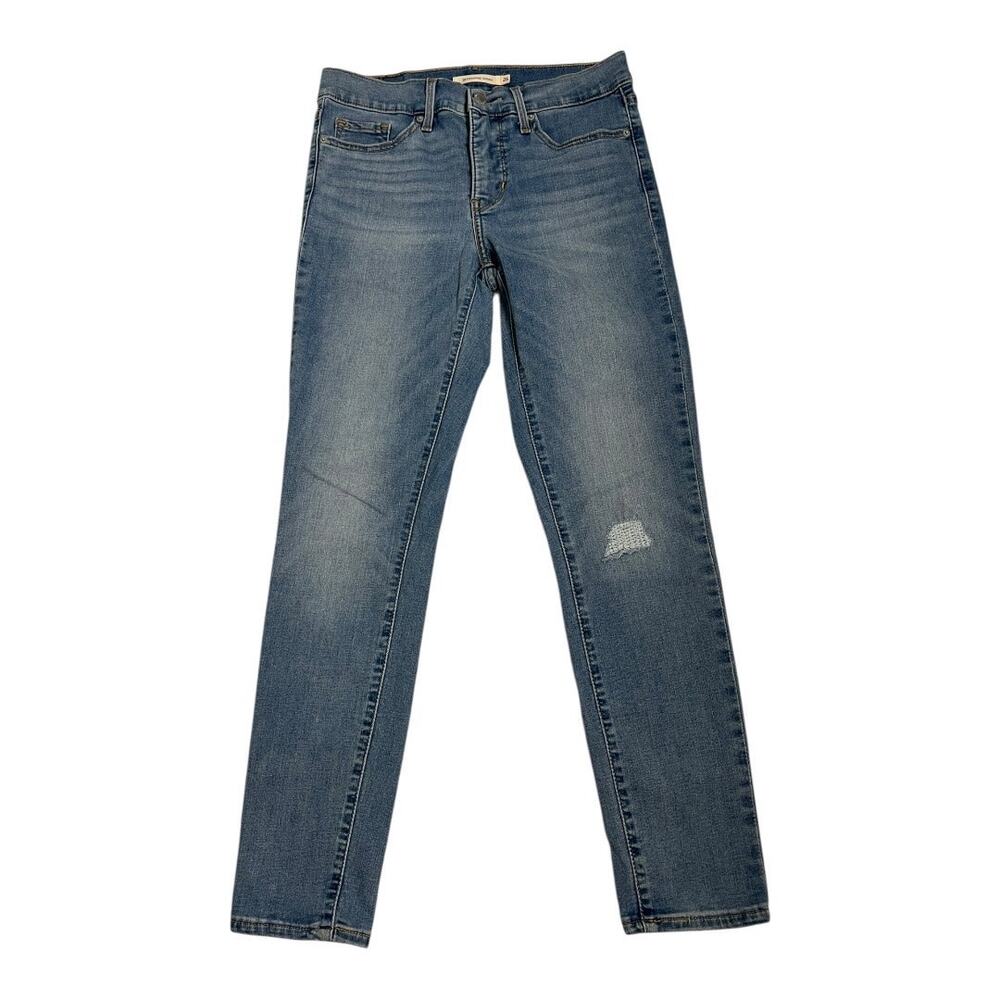 Levi's 311 Shaping Skinny Jeans Women Size 26 Light Wash Denim Mid Rise Stretch